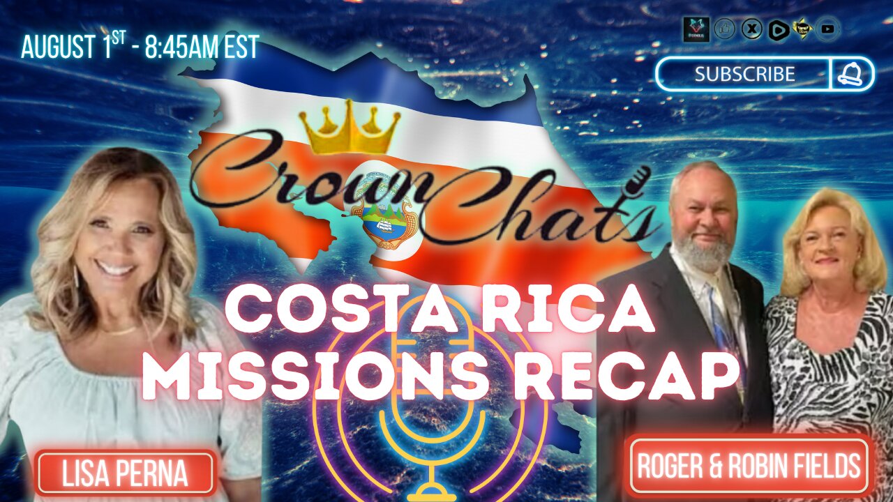 Crown Chats- What A Trip with Roger and Robin Fields