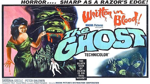 THE GHOST 1963 Woman & Boyfriend Kill Her Husband so He Returns from the Grave FULL MOVIE HD & W/S