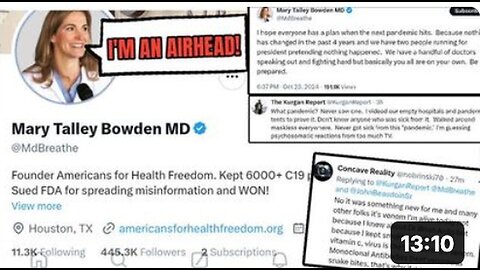 "Believing in the Pandemic Makes You Part of the Problem!"