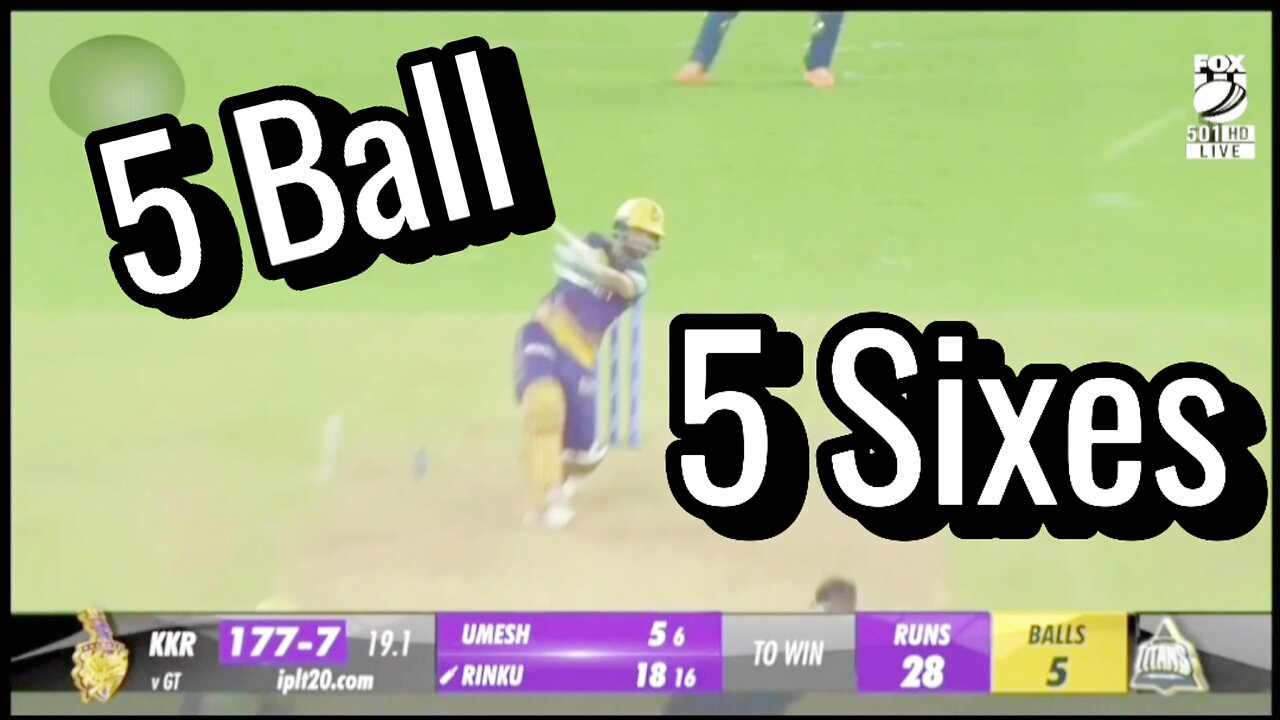 “28 Runs Needed, 5 Balls Left – Rinku Singh’s 5 Sixes That Shook IPL History!”