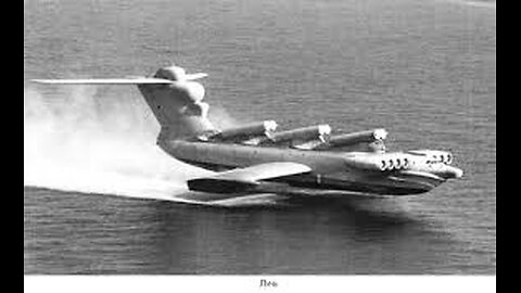 Ekranoplan the soviet union surf airplane