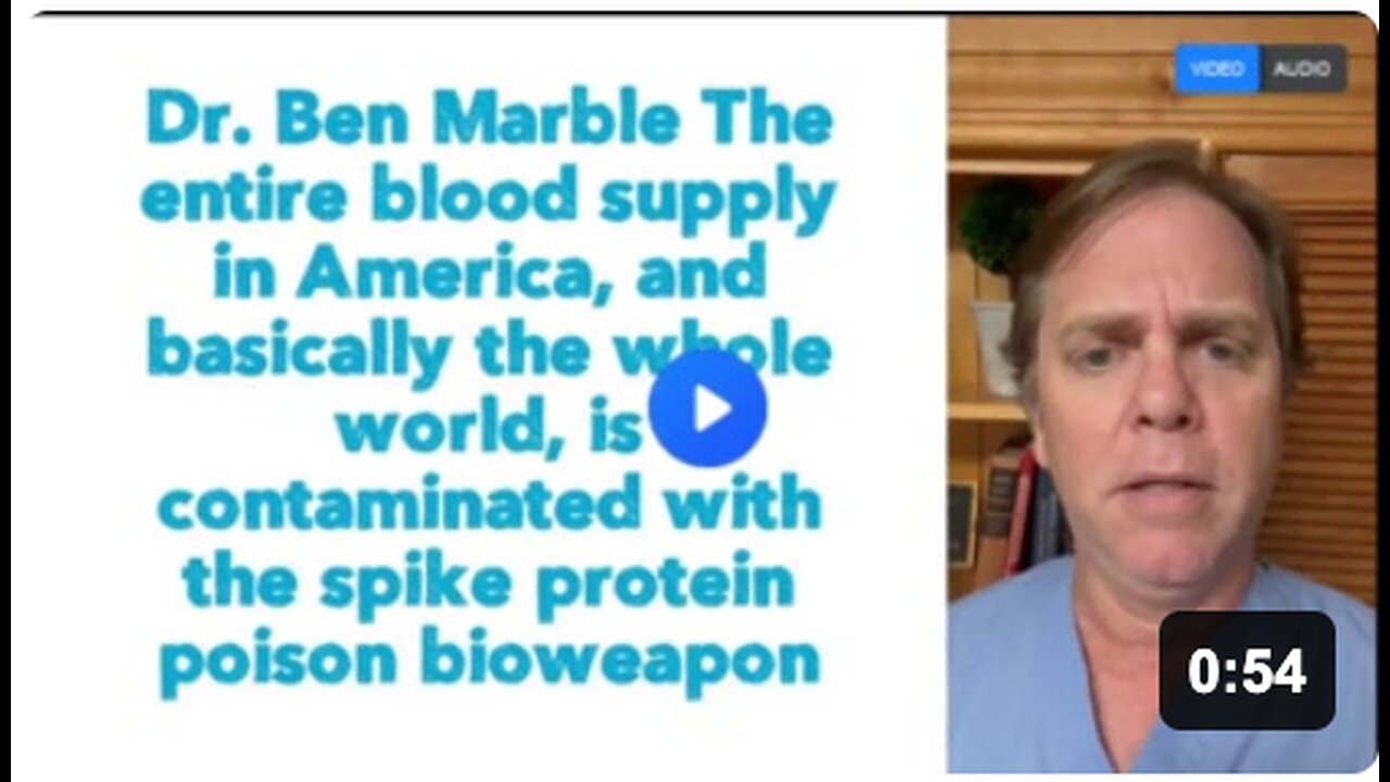 Tainted Blood Supply by Dr Ben Marble