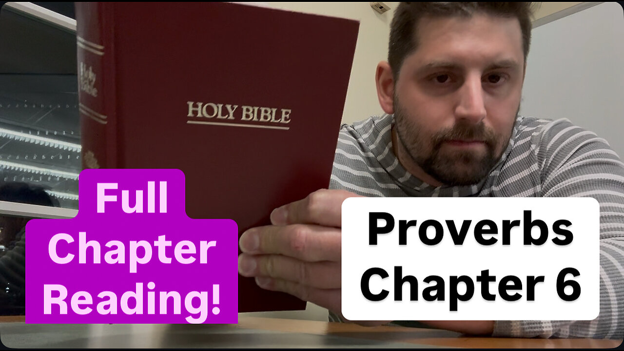 Proverbs Chapter 6----Full Bible Chapter Reading
