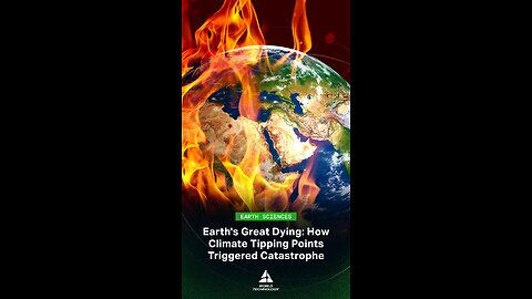 Why The Great Dying Locked Earth in a Climate Nightmare #extinction #climatechange #science