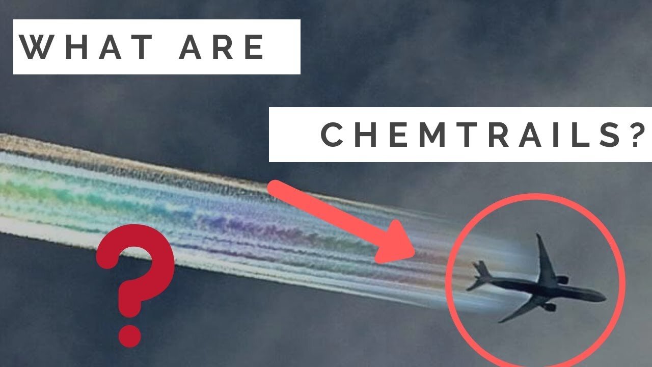 😲Lines In The Sky: Chemtrails, Tucker Carlson "What are they Spraying & Why"??🧐
