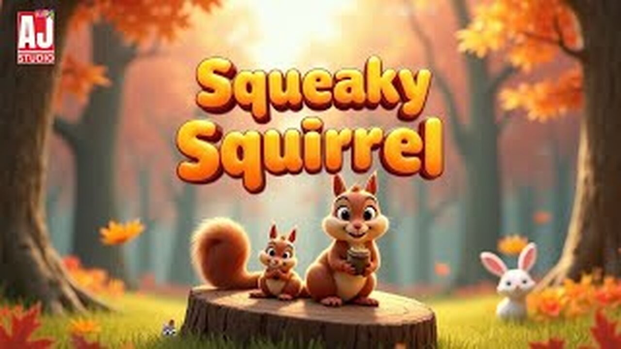 Squeaky Squirrel Song 🐿️ Fun Animal Song for Kids😊