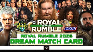 WWE Royal Rumble 2026 - Dream Match Card [v2] | Bevelock