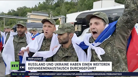 Rückkehr russischer Soldaten nach Gefangenenaustausch: Versorgung in Weißrussland sichergestellt