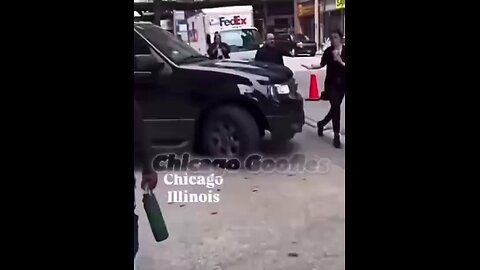 Liberal woman BLOCKS FBI agents from leaving their building..