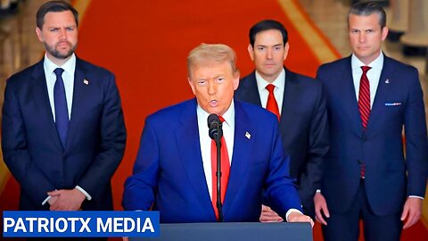 Trump addresses nation after us strike on Iran nuclear sites