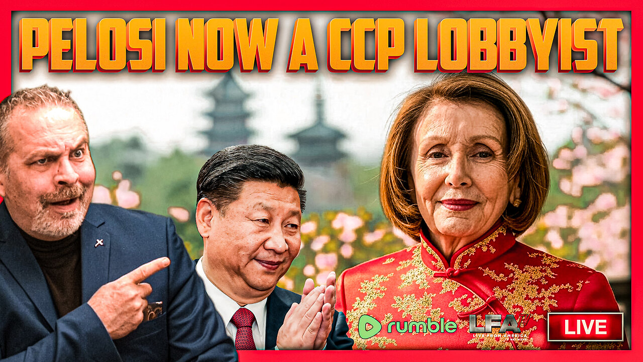 China Hits U.S. With 50% Tariff. Decades Ago Pelosi Sounded Like Trump. Now She Helps China | THE SANTILLI REPORT 4.4.25 4PM