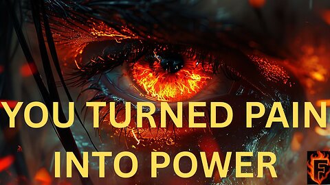REAL ONES: YOU TURNED THEIR DARKNESS INTO YOUR FUEL