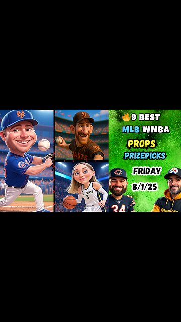 🔥9 BEST FRIDAY PRIZEPICKS MLB PROPS TODAY | ⚾️ MLB PICKS TODAY 8/1