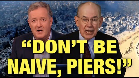 Piers Morgan SCHOOLED About Israel’s Ethnic Cleansing Plan!