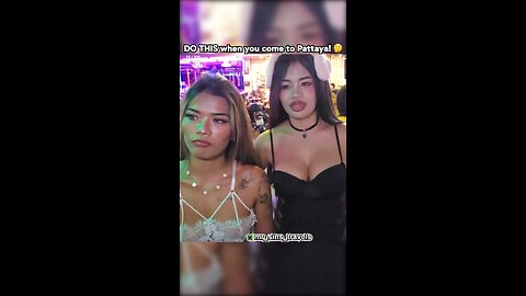 YOU MUST DO THIS when in Thailand! #thailand #pattaya #travel #nightlife #phuket #bangkok #drinks