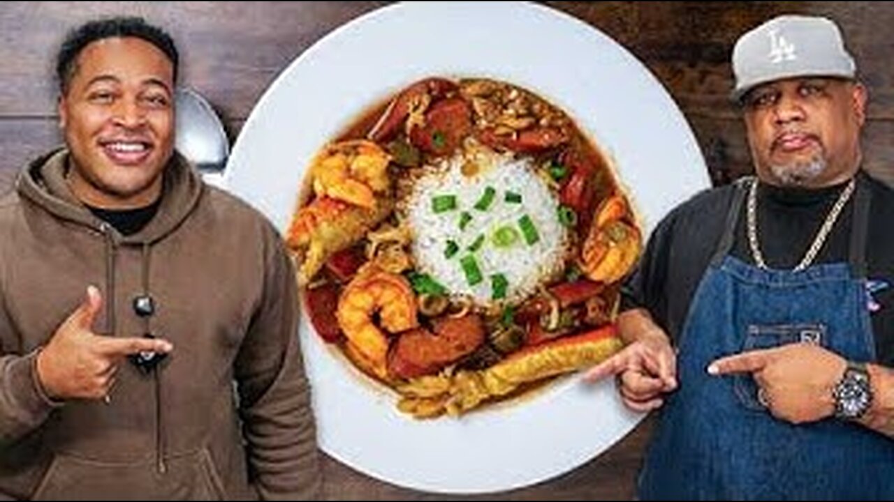 Cooking Seafood & Chicken Gumbo