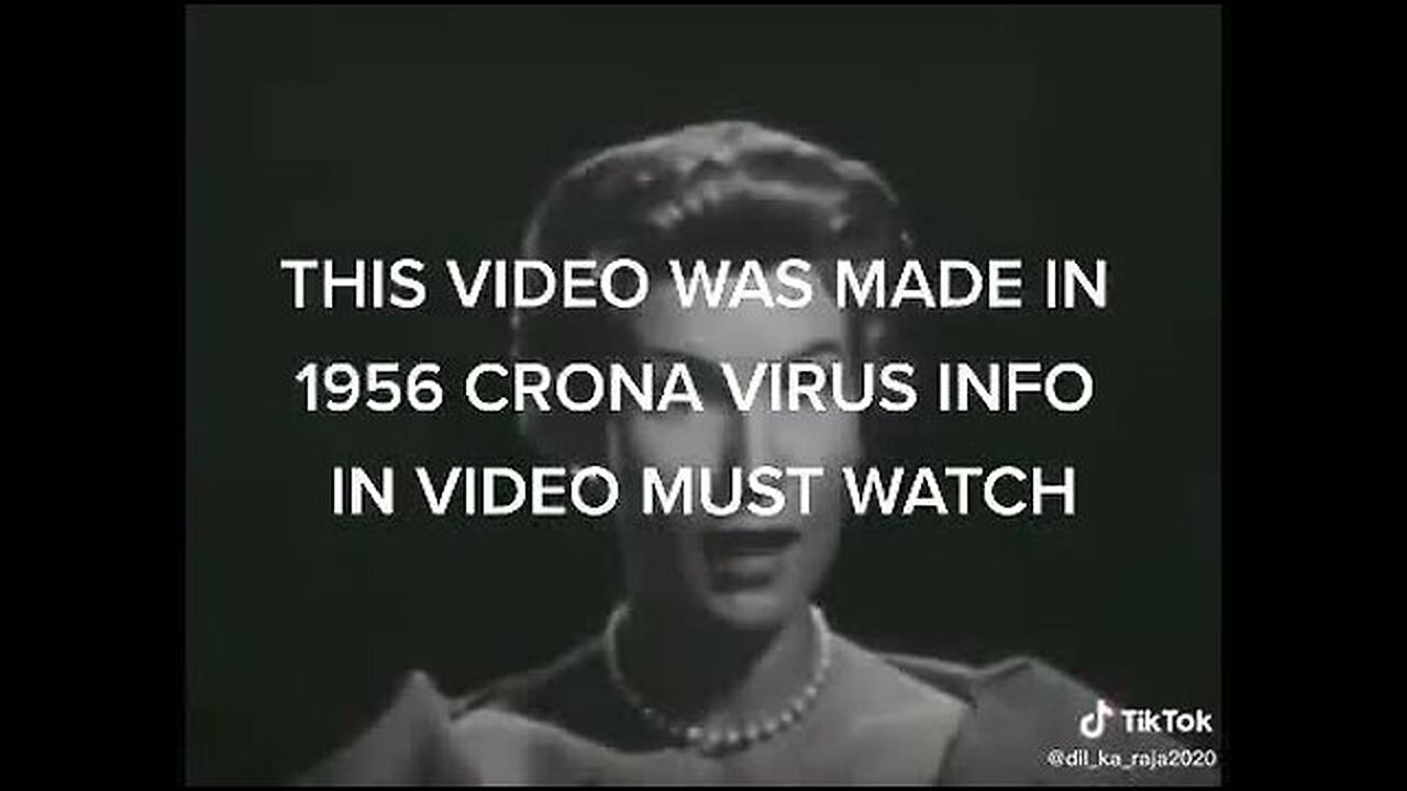 This is a video from 1956