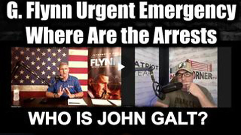 GEN FLYNN W/ WHERE ARE THE ARRESTS. NO KIDDING. WE ARE PAST THE POINT OF NO RETURN. WHO IS JOHN GALT
