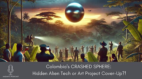 Colombia's CRASHED SPHERE: Hidden Alien Tech or Art Project Cover-Up? | Podcast-176