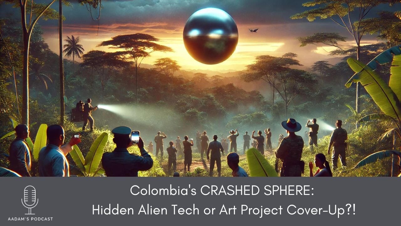 Colombia's CRASHED SPHERE: Hidden Alien Tech or Art Project Cover-Up? | Podcast-176