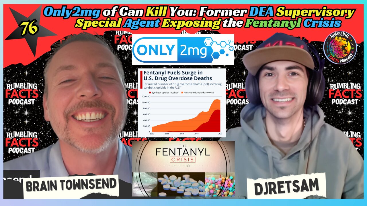 Only2mg of Can Kill You: Former DEA Supervisory Special Agent Exposing the Fentanyl Crisis EP76