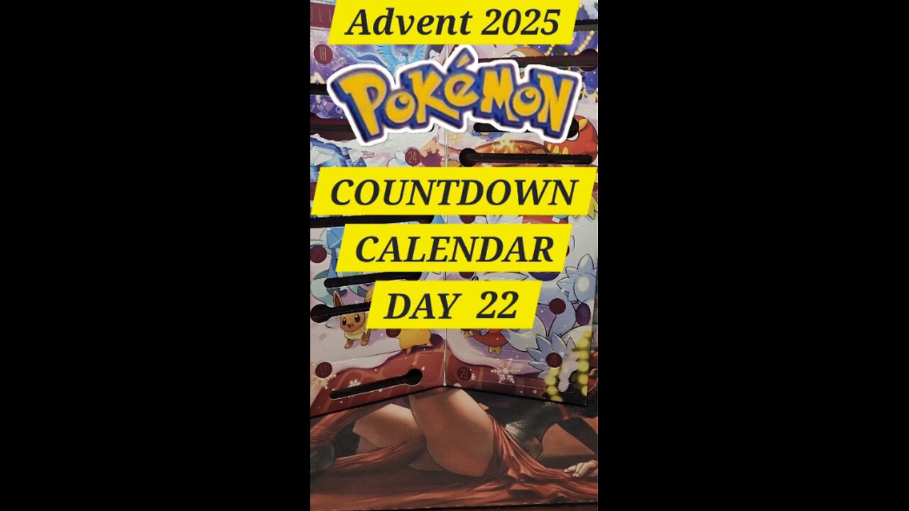 Advent Day 22 Pokémon Countdown Calendar