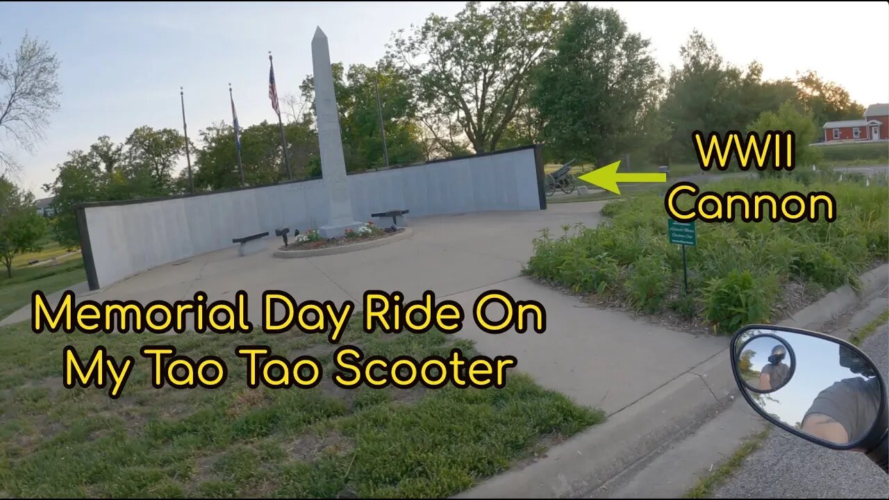 I Got A Quad Lock For My Scooter (Memorial Day Scooter Ride)