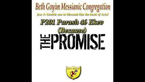 BGMCTV P201 Parash 46 Ekev (Because) D’Varim/ Deuteronomy 7:12-11:25