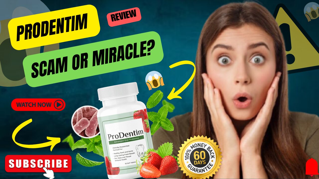 ProDentim Truth EXPOSED 😱 - Why Dentists Are Panicking About This Natural Dental Formula!