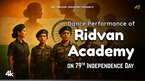 Dance Performance | Ridvan Academy | 79th Independence Day | AB Cinelook Creations