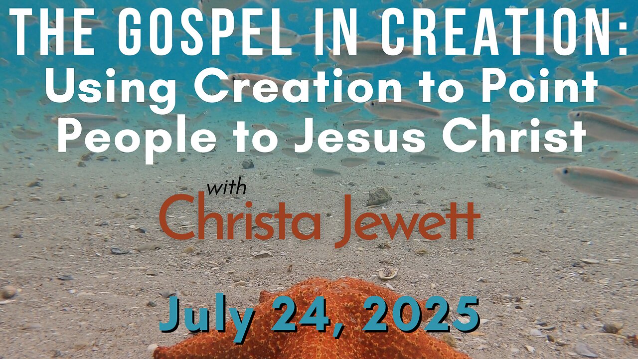 The Gospel in Creation with Christa Jewett of Saltwater Studies