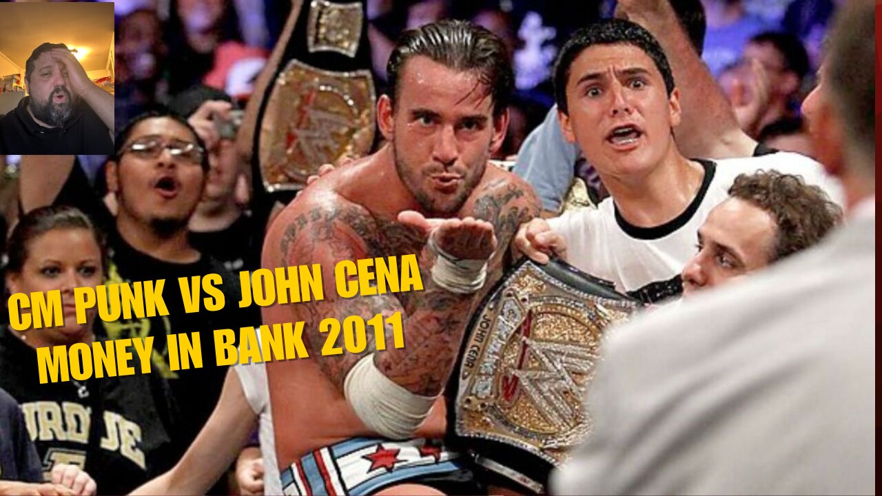 DSC REACTS JOHN CENA VS CM PUNK MONEY IN THE BANK 2011