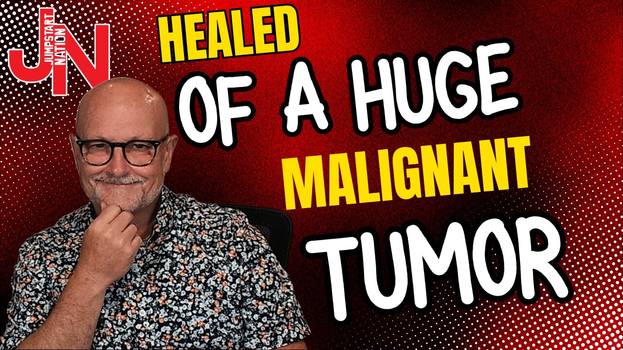 Mike Hoesch's Testimony of being HEALED of Huge MALIGNANT TUMOR | 1 Peter 2:24