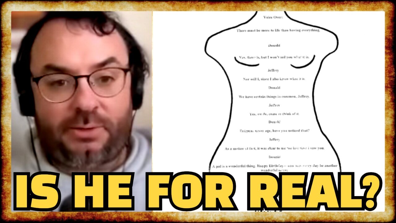 Michael Tracey on Trump-Epstein Letter: "WHO CARES?!"