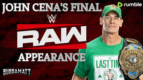 JOHN CENA'S FINAL RAW APPEARANCE | WWE Raw 11.17.25 Live Reaction