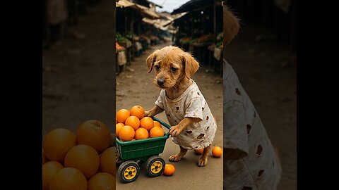 poor puppy story#emotional dog video#ai generated puppy video#sad puppy video#puppy struggling