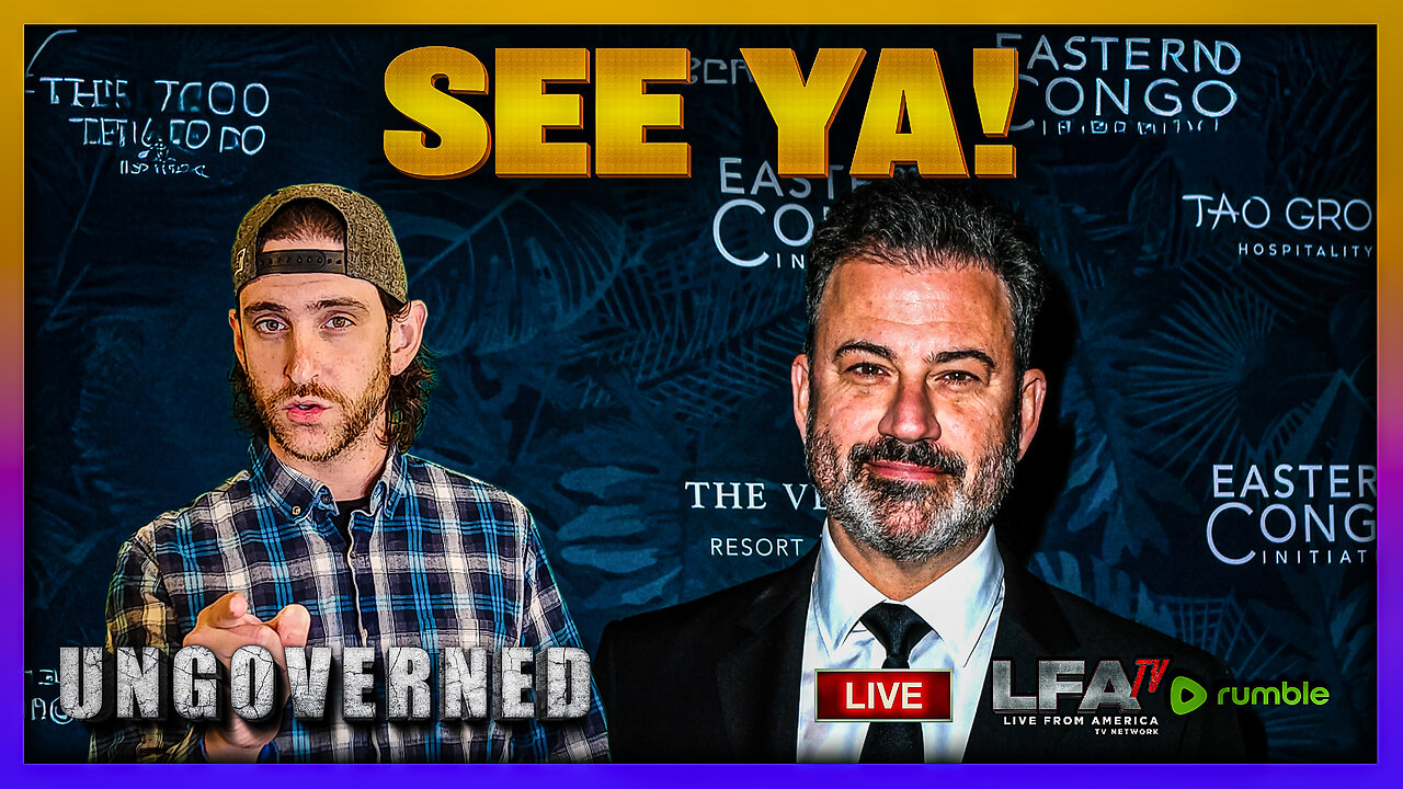 JIMMY KIMMEL DESERVED IT! | UNGOVERNED 9.19.25 10AM