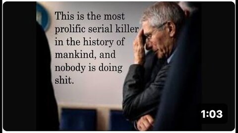 Fauci Portrays Himself as Victim