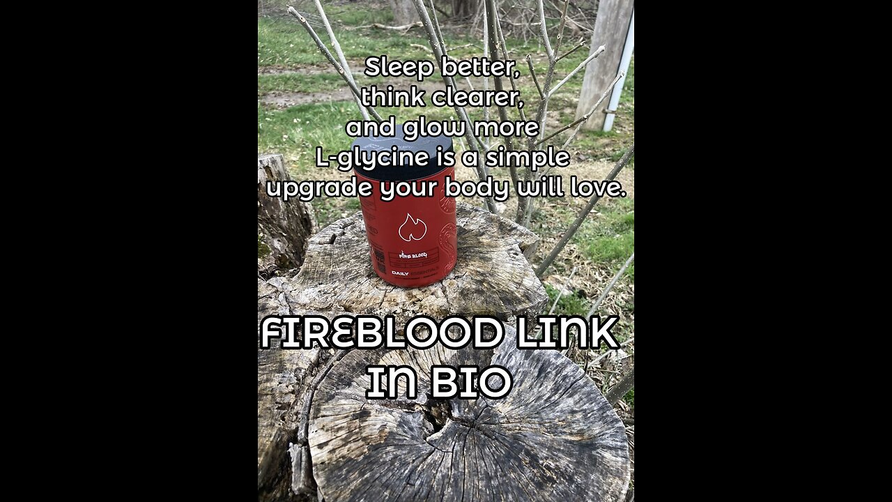 Upgrade your health #FIREBLOOD ☝️