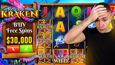 $30,000 Bonus Buy on Release the Kraken 🦑 (30K Bonus Buy Series #13)