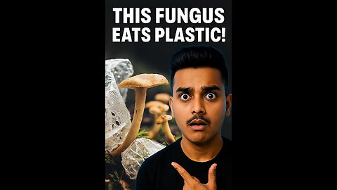 This Fungus Eats Plastic! 🍄