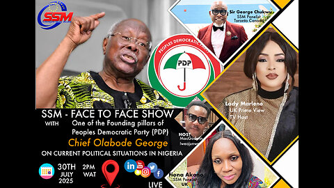SSM -FACE TO FACE with Chief Bode George