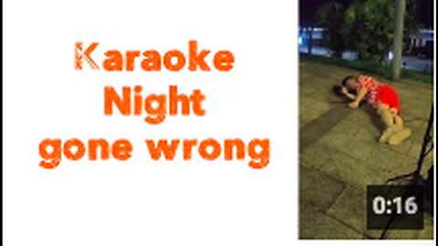 "Unexpected Mishaps During Karaoke Night"