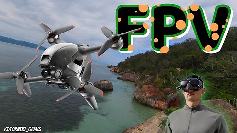 Drone DJI FPV Beach Test