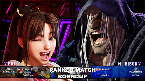 Kuya Kalbo SF6 Ranked Match Roundup. Mai Platinum Rank [Hori Fight Stick]