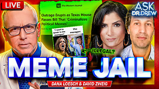 Dana Loesch: Insane Texas Law Threatens To JAIL Political Meme Posters & Criminalize Parody (Up To A YEAR In Jail) w/ David Zweig – Ask Dr. Drew