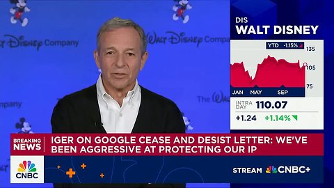 Disney CEO on Google cease-and-desist letter: We have been 'aggressive' in protecting our IP
