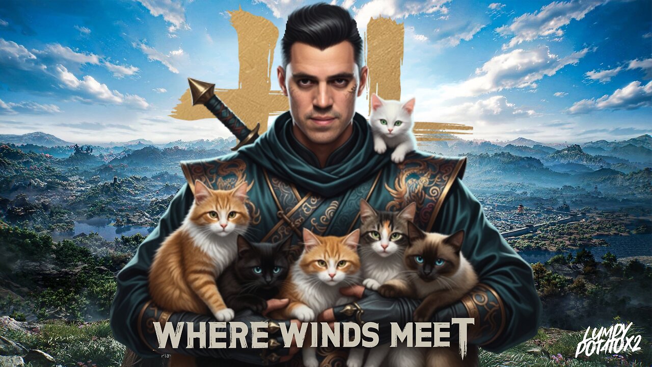 Where Winds Meet: Just Petting Kitties - Made in China