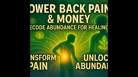 Lower Back Pain & Money: Decode Abundance for Healing