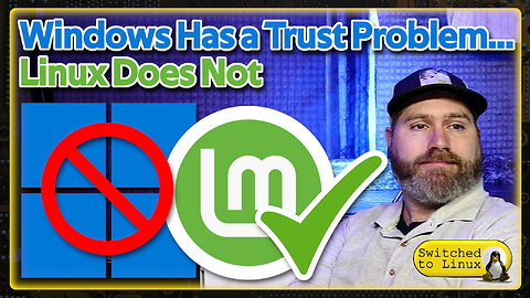 Windows has Lost Trust with Users, but Linux Treats Users with Respect